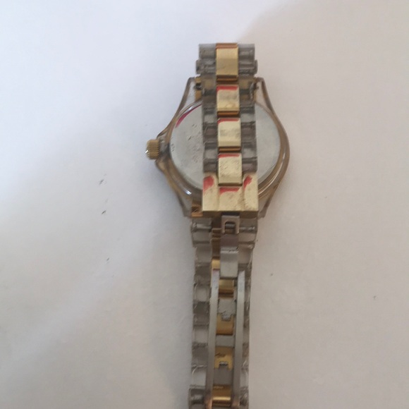 Gold and Clear Toy Watch - Picture 2 of 3